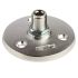 A13HD / Shure Heavy-Duty Mounting Flange for Gooseneck, Chrome color