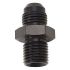 670523 Russell Performance -6 AN Flare to 14mm x 1.5 Metric Thread Adapter Black