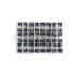 500pcs 24 Values Aluminum Electrolytic Capacitor Assorted Kit 10V 16V 25V 50V Metal Electrolytic Capacitors Range 0.1uF?1000uF with Plastic Case