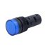 AD16-16C 24V Blue LED Indicator, 16mm Hole Diameter