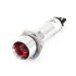 8mm LED Indicator Light 220VAC Red