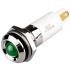 12mm LED Indicator 24Vdc Green